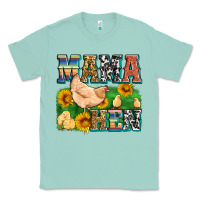 Seafoam mama hen Classic Tee - Zillion Design Studio