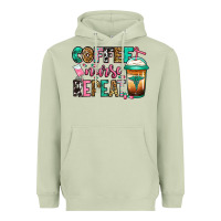 Matcha nurse coffee repeat Heavyweight Hoodie - Jasminsmagicworld