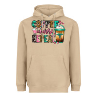Mushroom nurse coffee repeat Heavyweight Hoodie - Jasminsmagicworld