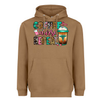 Toasted Coconut nurse coffee repeat Heavyweight Hoodie - Jasminsmagicworld
