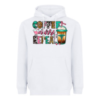 White nurse coffee repeat Heavyweight Hoodie - Jasminsmagicworld