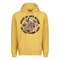 Antique Gold would ya look at that my last flying fuck Premium Hoodie - MaliasSmallBusiness