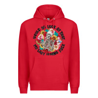 Red would ya look at that my last flying fuck Premium Hoodie - MaliasSmallBusiness