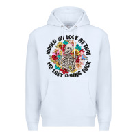 White would ya look at that my last flying fuck Premium Hoodie - MaliasSmallBusiness