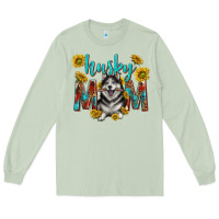 Matcha western alaskan husky mom Long Sleeve Tee - texasbilliewilder