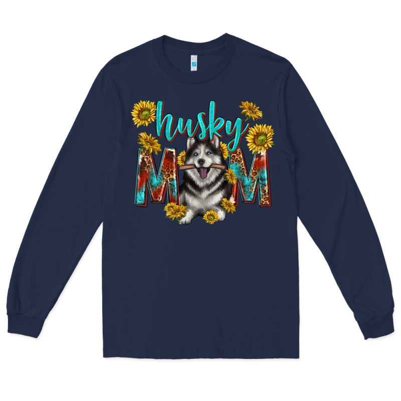 Western Alaskan Husky Mom Long Sleeve Tee by texasbilliewilder | Teevron