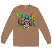 Toasted Coconut western alaskan husky mom Long Sleeve Tee - texasbilliewilder