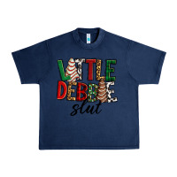 Navy Little debbie slut Christmas Urban Heavy Tee - RanaPortraitStore