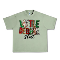 Oil Green Little debbie slut Christmas Urban Heavy Tee - RanaPortraitStore