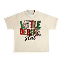 Sandshell Little debbie slut Christmas Urban Heavy Tee - RanaPortraitStore