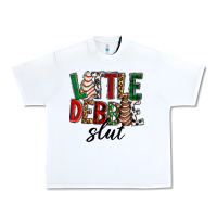 White Little debbie slut Christmas Urban Heavy Tee - RanaPortraitStore
