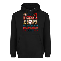 Black i'm a baseball mom we don't do that keep calm thin Heavyweight Hoodie - Jasminsmagicworld
