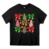 Black festive holiday decor Heavy Core Tee - CowhideDigitalArt