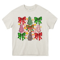 Cream festive holiday decor Heavy Core Tee - CowhideDigitalArt