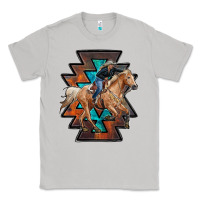 Moon Dust cowgirl with aztec Classic Tee - RanaPortraitStore