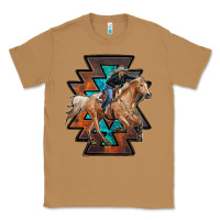Toasted Coconut cowgirl with aztec Classic Tee - RanaPortraitStore