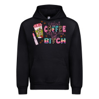 Black i pretend coffee helps but im still a bitch Urban Hoodie - MaliasSmallBusiness