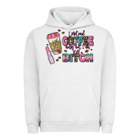 Pigment Lunar Rock i pretend coffee helps but im still a bitch Urban Hoodie - MaliasSmallBusiness