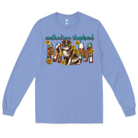 Colony Blue western australian shepherd mom Long Sleeve Tee - texasbilliewilder