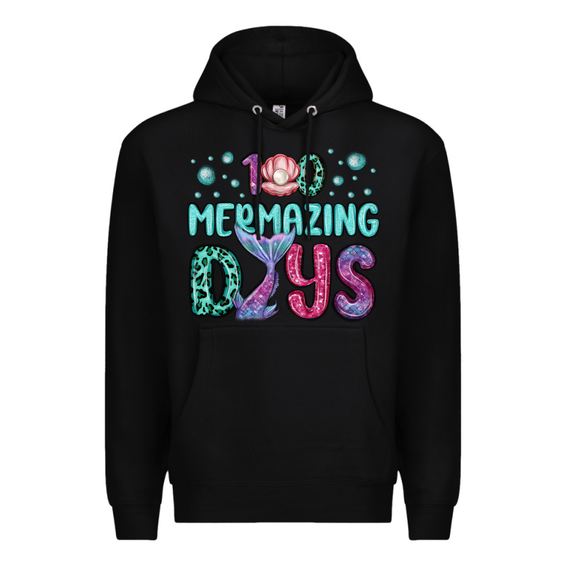 100 Mermazing Days Premium Hoodie by MaliasSmallBusiness | Teevron