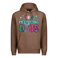 Chestnut 100 mermazing days Premium Hoodie - MaliasSmallBusiness