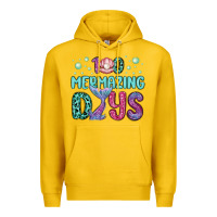 Lemon 100 mermazing days Premium Hoodie - MaliasSmallBusiness