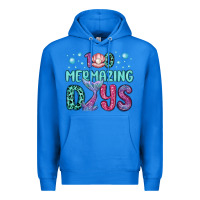 True Royal 100 mermazing days Premium Hoodie - MaliasSmallBusiness