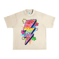 Sandshell lightning bolt autism Urban Heavy Tee - Zillion Design Studio