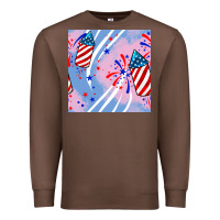 Chestnut patriotic fireworks Premium Sweatshirt - BundleAndBundleShop