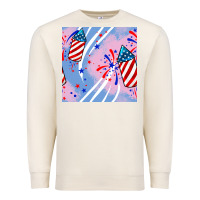 Sandshell patriotic fireworks Premium Sweatshirt - BundleAndBundleShop