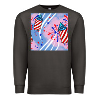 Smoke patriotic fireworks Premium Sweatshirt - BundleAndBundleShop
