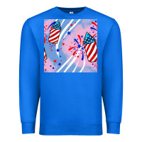 True Royal patriotic fireworks Premium Sweatshirt - BundleAndBundleShop