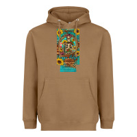 Toasted Coconut i hate everyone but coffee helps western skeleton coffee sunflowers 12 Heavyweight Hoodie - Artiststas