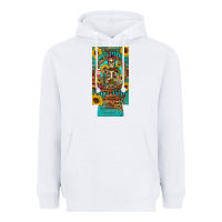 White i hate everyone but coffee helps western skeleton coffee sunflowers 12 Heavyweight Hoodie - Artiststas