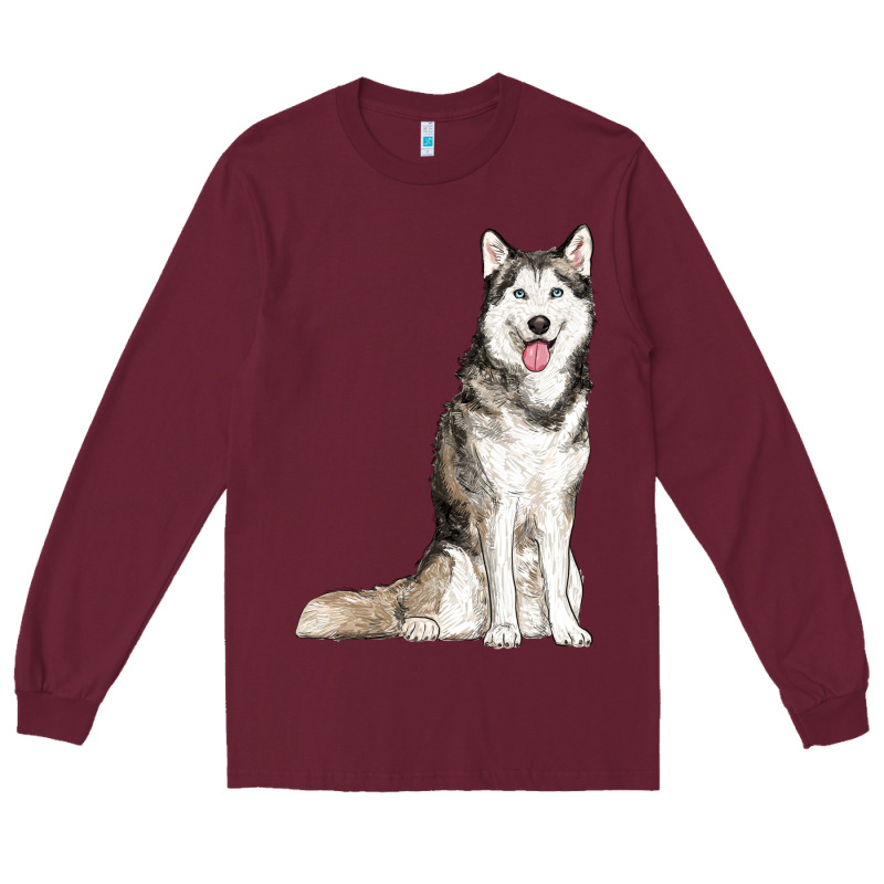 Husky Long Sleeve Tee by RanaPortraitStore | Teevron