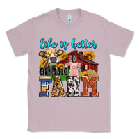 Lilac life is better on the farm Classic Tee - Zillion Design Studio