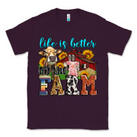 Plum life is better on the farm Classic Tee - Zillion Design Studio