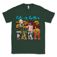 Sports Green life is better on the farm Classic Tee - Zillion Design Studio
