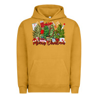 Pigment Peanut Butter merry christmas nurse trees Urban Hoodie - MaliasSmallBusiness