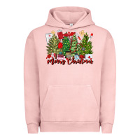 Pigment Salmon merry christmas nurse trees Urban Hoodie - MaliasSmallBusiness