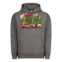 Pigment Tornado merry christmas nurse trees Urban Hoodie - MaliasSmallBusiness