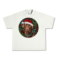 Pistachio Labrador Retriever Christmas Urban Heavy Tee - RanaPortraitStore