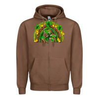 Chestnut St. Patrick's Day rainbow Zipper Hoodie - Neo Western
