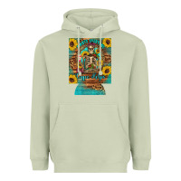 Matcha i hate everyone but coffee helps western skeleton coffee sunflowers 12 Heavyweight Hoodie - Artiststas