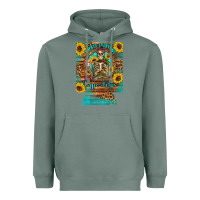 Sage i hate everyone but coffee helps western skeleton coffee sunflowers 12 Heavyweight Hoodie - Artiststas