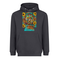 Smoke i hate everyone but coffee helps western skeleton coffee sunflowers 12 Heavyweight Hoodie - Artiststas