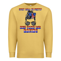 Antique Gold just call me pretty and take me racing Premium Sweatshirt - JahusDesignShop