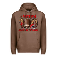 Chestnut i tackled 100 days of school Premium Hoodie - MaliasSmallBusiness