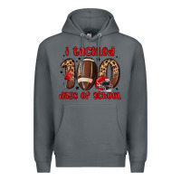 Rock i tackled 100 days of school Premium Hoodie - MaliasSmallBusiness