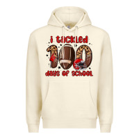 Sandshell i tackled 100 days of school Premium Hoodie - MaliasSmallBusiness